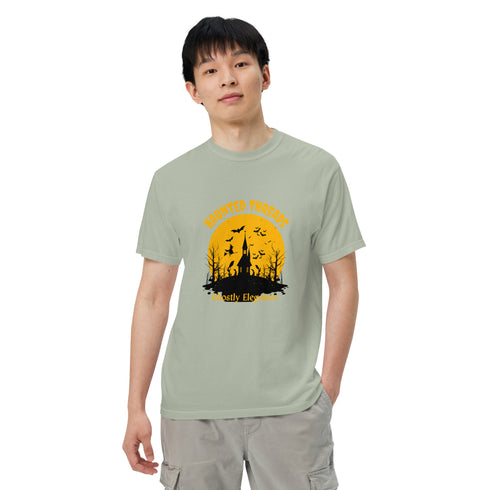 Unisex garment-dyed heavyweight t-shirt